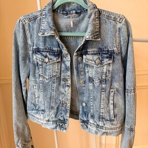 Free People Rumors Denim Jacket